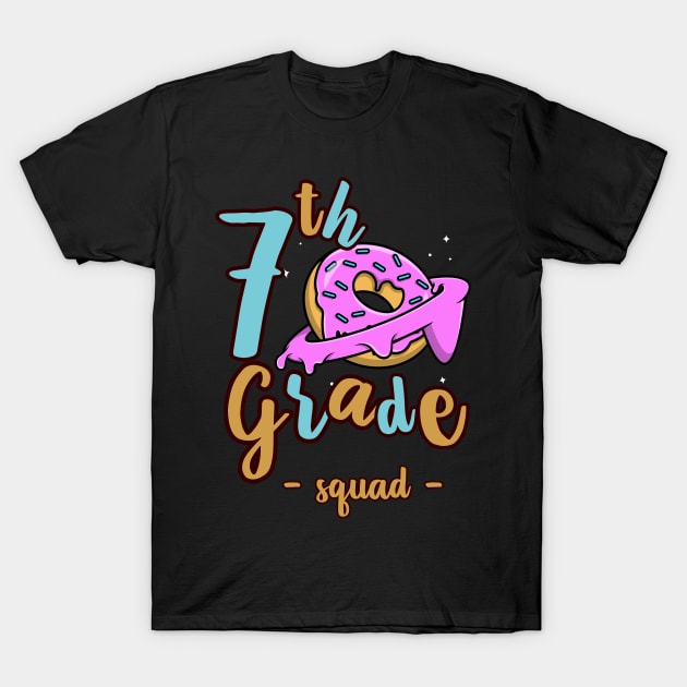 7th grade Doughnut T-Shirt by hnueng111